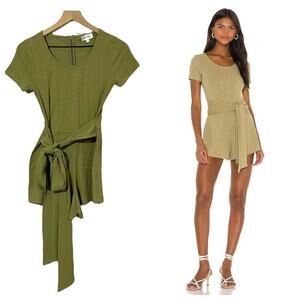 Privacy Please Madison Romper - Olive Green - XS